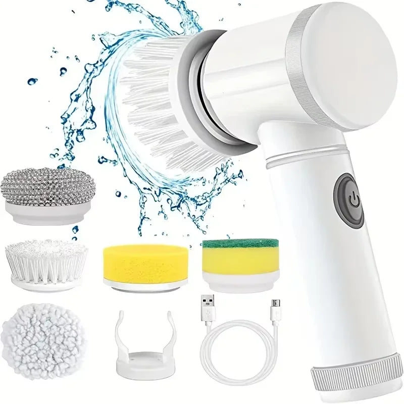 SmartShine™ | 5-in-1 High-Torque Electric Scrubber