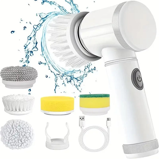SmartShine™ | 5-in-1 High-Torque Electric Scrubber